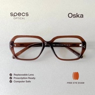 SPECS OPTICAL | OSKA ~ a light, sleek frame with 90's vibe.