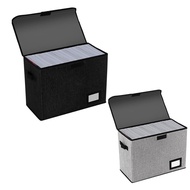 Comic Book Storage Boxes Back to School Fold Comic Short Box Case with Lid Book Bin Container Holds