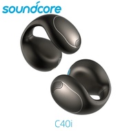 Anker SoundCore C40i, Open-Ear Earbuds, Clip-On Headphones, Flexible Joint Design, Button Controls, 