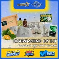 DISHWASHING KIT + FREE 17 PCS STICKER LABEL 17-18 LITERS YIELD