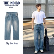 SKY BLUE JEANS Men's Jeans - THE INDIGO - BLUE STRAIGHT JEANS