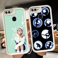 Soft Casing for OPPO F9 F5 A1K F7 A12 A5S A12s A11K A3S A7 A5 A12E Pro White Q58 Ariana Grande