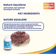 Nature SQUALENE supplement that can help prevent cancer