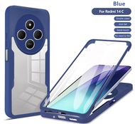 เคสสำหรับ Redmi 14C 14 C Redmi14C 4G เคสโทรศัพท์360องศารวมทั้งหมดป้องกันปลอก14C เคสสำหรับ Redmi สองด