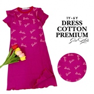 [2-6y] PREMIUM COTTON GIRLS' DRESS