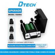 RS232 Non-Welding Serial Adapter to Com Port DB9 Liner 5/6/7mm (F) With Screw DTECH DT-CB2004