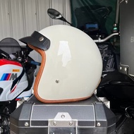 Retro Motorcycle Helmet Men Women Harley Half Helmet 3C Certified Motorcycle Helmet 3/4 Helmet Goggl