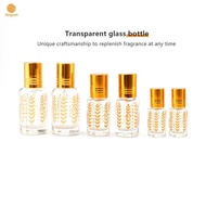 1lusin 12PCS Botol TOLA SURRATI kosong motif padi (3ml/6ml)-Botol Parfum Tola Kembang Padi isi 12 bo