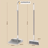 ECOCO smart broom set with foldable dustpan