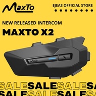 BEST SELLER - Maxto Bluetooth Intercom FM Radio Helmet Music Sharing 2 Rider Alt M2 M2C MX1 M6S