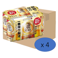 麒麟 - 零壹無酒精啤酒 350ml x 6罐 x 4包 平行進口 (Best Before 08/26)