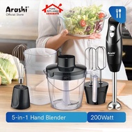 ARASHI Hand Blender Set 5 IN 1 - Hand Blender AHB-01 /AHB01