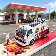 1: 64 Bliss Mitsubishi Delica KFC Coating Malaysia Exhibition Limited Edition Alloy Car Model