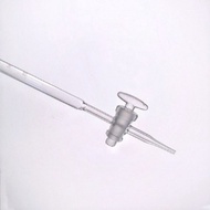 Glass Burette 10ml 25ml 50ml 100ml - Acid-Base Grade A Lab Equipment PTFE Stopcock for Precise Liqui