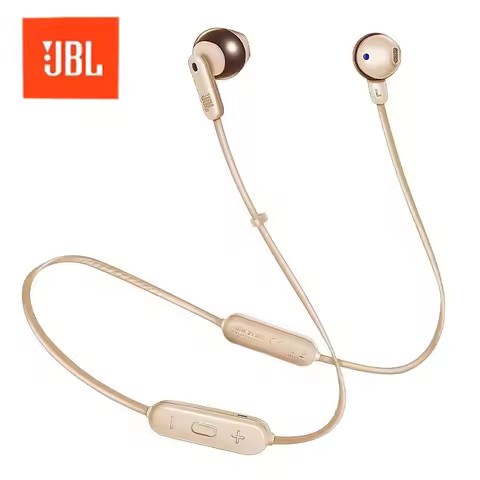 JBL T215 Official Authentic Neckband Wireless Bluetooth Headphones Sports Call Noise-canceling Headp