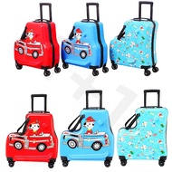Sitting and Riding Luggage Box for Baby 22 inch Riding Mounted Case Universal Wheel Box