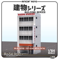 Diorama Papercraft Building -Studio Building-