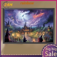 5D DIY Full Square Drill Diamond Painting Castle Kit Home Decor Art 65x45cm [rainbow11.my]
