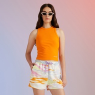 HAUS OF GRAFF-SUNRISE TANK TOP เสื้อกล้ามสีส้ม