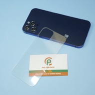 Kính cường lực lưng Iphone 12 Pro Max / 13 Pro / 14 Pro Max / 15 Pro Max độ cứng 9H trong suốt - Dán