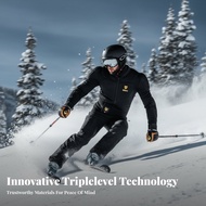 Extreme Sports Ski D3O Spine Protector Jacket, Unisex, Multi-Level Impact Absorption