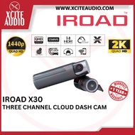 IROAD X30 THREE CHANNEL QHD 1440P DASH CAM