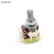 gongjing3 B50K 50K Ohm Dual Linear Taper Volume Control Switches Potentiometer th