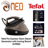 Tefal Pro Express Vision Steam Generator with Ironing Board GV9820 - 2 YEARS WARRANTY