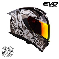 EVO GT-PRO Legend Dual Visor Full Face Helmet with Free Clear Lens