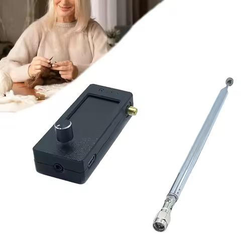 SI4732 0.5-108mhz Portable Radio LSB USB AM FM Pocket Mini Radio 1.9inch IPS Screen FM/AM Radio All 