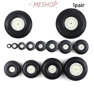 MESHOPMY 1pair Tail Wheel  1" - 3"Inch Accessories Plastic Hub