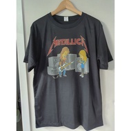 แฟชั่น Metallica Beavis Butthead เสื้อยืด T-shirt เสื้อยืด