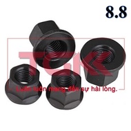 Flange nut - black steel (M20-M24)