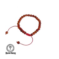 MERAH Rune.Gems Red Garnet Bracelet: Energy Booster & Energy SensationPositive