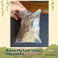 🌿Isopod Leaf Litter – Butterfly Leaves | 15g - 20g | Sterilised