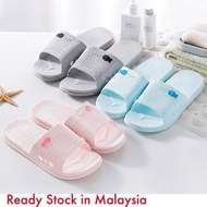 (Ready Stock) Anti-slip Slippers Home Indoor Bathroom Slippers For Home, Hotel, Homestay & Airbnb