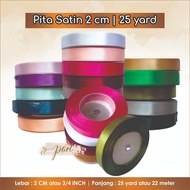 3/ Satin Ribbon 4 inch (2 CM) Length 25 YARDS (22 Meters)