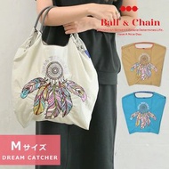 🇯🇵Ball&Chain Dream Catcher捕夢網🕸刺繡圖案環保袋👜🔥🔥$368 #日本直送 #日本代購 #日本潮物 #學生 #男女裝 #環保 #outdoor #書包 #刺繡 #可愛 #時尚