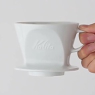 【日本】Kalita│102系列 傳統陶製三孔濾杯 (簡約白)