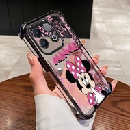 iQOO Neo 10 iQOO 15 13 Z10 Z9 Z9x Minnie Casing Clear Casing Soft Shockproof Plating Airbag Transpar