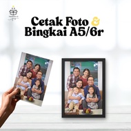 A5 frame/6r (15x20cm) + photo printing | Shatterproof Acrylic