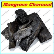 （红树木炭火炭）Mangrove Charcoal BBQ Charcoal Arang Kayu Bakau Tulen 3kg