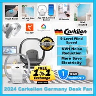 Carkiien CR810FB Bladeless Google Home Smart App Fan | Oscillating Table Fan with Google assistant  |  Alexa Amazon App