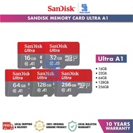 SanDisk Ultra A1 Class 10 microSD UHS-I Card for Smartphone & Tablets(16GB-512GB) UP TO 140MB/s