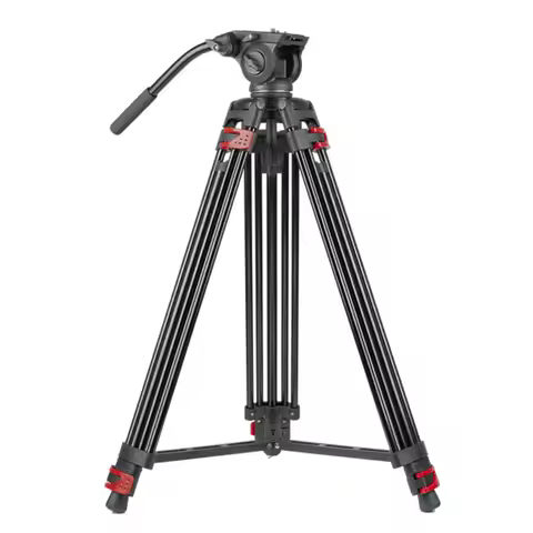 Thickened Aluminium Alloy Photography Digital Camera Tripod SLR Triangle Holder Portable Hydraulic D