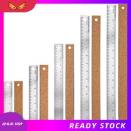 [ap4l43.] Metal Rulers Straight Edge Ruler Stainless Steel Ruler