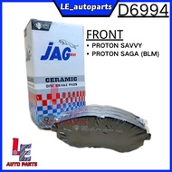 JAG FRONT DISC BRAKE PADS D6994 PROTON SAVVY/SAGA BLM
