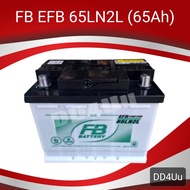 แบตเตอรี่รถยนต์ FB EFB 65LN2 รองรับระบบ ISS แบตขั้วจม 65แอมป์ แบตแห้ง DIN65