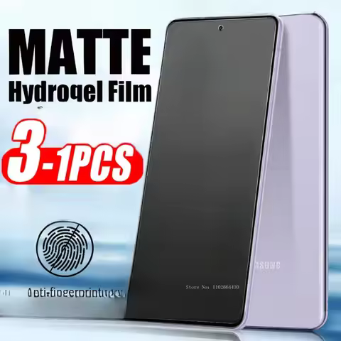 1-3Pcs Matte Hydrogel Film for Samsung A13 A15 A24 A53 A55 A72 Screen Protector For Samsung A34 A35 