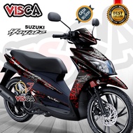 Decal Hayate 125 Full Body Stiker Hayate 125 Full Body Striping Hayate 125 Hayabusa